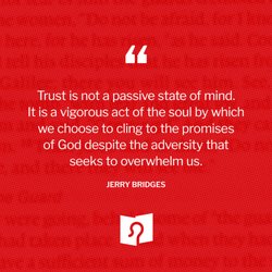 Firm Foundation Bible Church - Quote on faith by author Jerry Bridges
