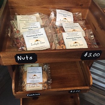 Santa Barbara Cider Company - A few snacks for sale - Cideries Near Me - Goleta, California