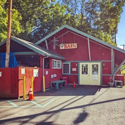 The Barn Thrift Shop - The outside of The Barn