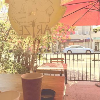 Arize Bistro - The view from our table - Breakfast & Brunch Near Me - Long Beach, California