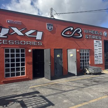 CB Wheels - Front of the store - Tires Near Me - Kendall, Florida
