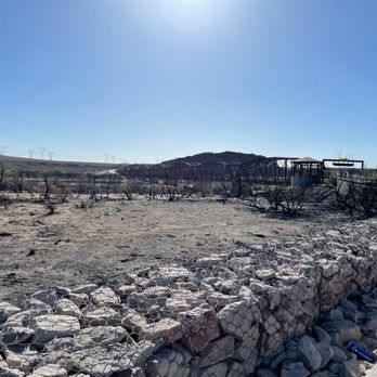 Gillespie Dam Bridge - This side looks all burnt - Landmarks & Historical Buildings Near Me - Arlington, Arizona