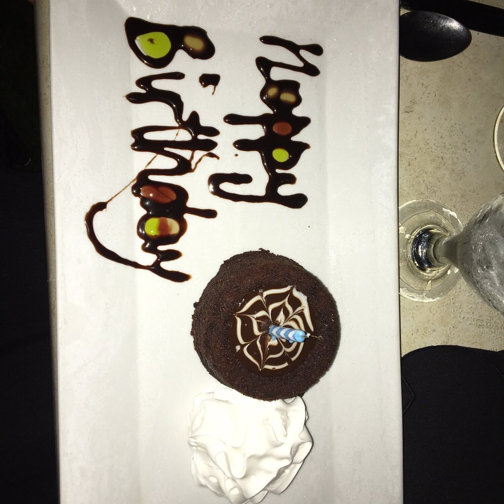 Surf Point 360 - Happy Birthday dessert for me! They even sang! - Seafood Near Me - Ogunquit, Maine Surf Point 360 - Happy Birthday dessert for me! They even sang! - Seafood Near Me - Ogunquit, Maine