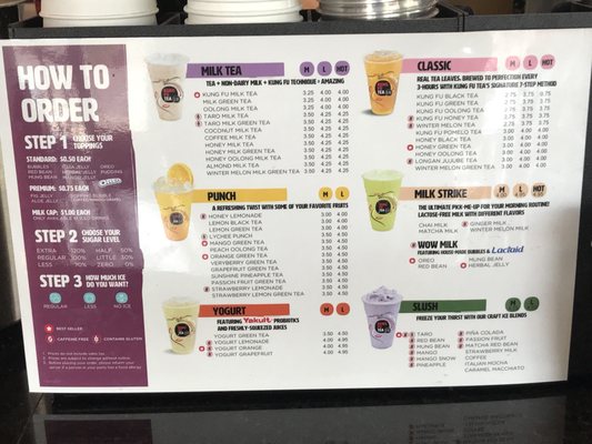 Menu photo 5 Kung Fu Tea San Antonio, TX Menu photo 5 Kung Fu Tea San Antonio, TX