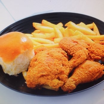 Louisiana Famous Fried Chicken - fried chicken and french fries - Fast Food Near Me - Dallas, Texas