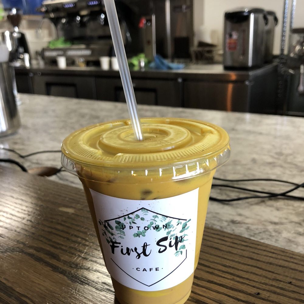 First Sip Cafe - Iced Golden Coffee - Coffee & Tea Near Me - Chicago, Illinois First Sip Cafe - Iced Golden Coffee - Coffee & Tea Near Me - Chicago, Illinois