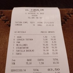 El Foralín - Cuenta 3pax