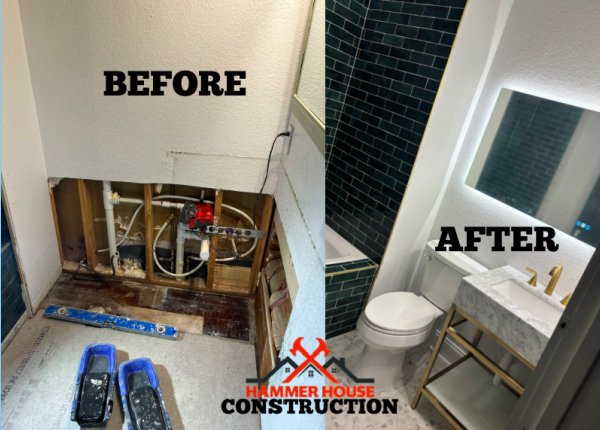 Slide of Hammer House Construction