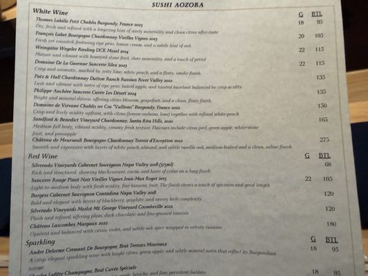 Menu photo 2 Sushi Aozora New York, NY