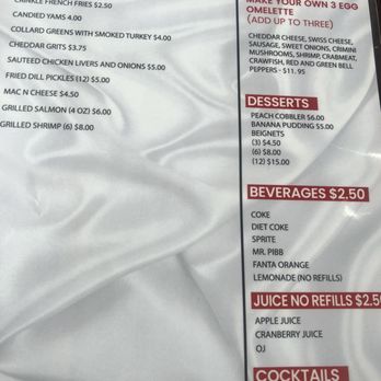 The Smoking Egg - Menu - Seafood Near Me - Savannah, Georgia