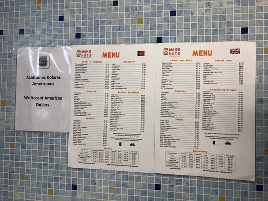 Menu photo 1 Make me Nuts Lajes, 20