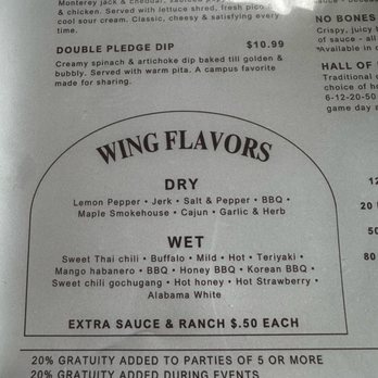 The Upper Deck Kitchen & Cocktails - Part of menu - gratuity info - Sports Bars Near Me - Greensboro, North Carolina The Upper Deck Kitchen & Cocktails - Part of menu - gratuity info - Sports Bars Near Me - Greensboro, North Carolina