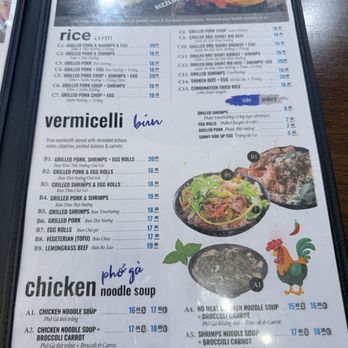 Pho Now - Menu - Vietnamese Near Me - San Jose, California