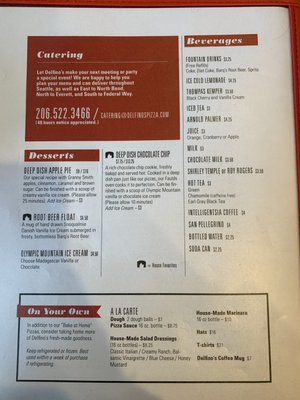 Menu photo 6 Delfino's Chicago Style Pizza Seattle, WA Menu photo 6 Delfino's Chicago Style Pizza Seattle, WA