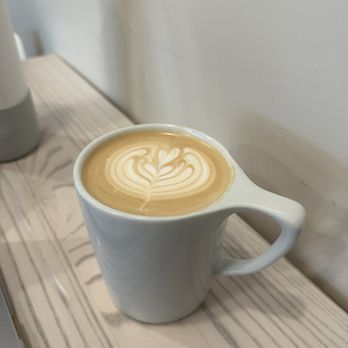 Gratitude Coffee Bar - large vanilla latte with lovely latte art - Coffee & Tea Near Me - Concord, California Gratitude Coffee Bar - large vanilla latte with lovely latte art - Coffee & Tea Near Me - Concord, California