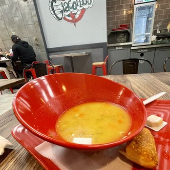 Giacomo's Pizza - Unusual soup bowl. - Pizza Near Me - Poughkeepsie, New York