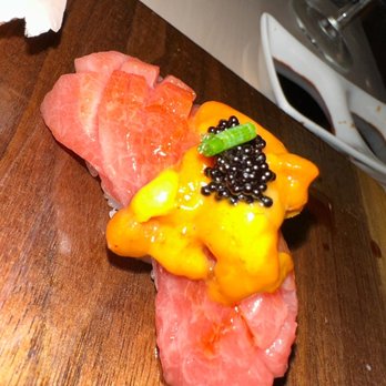 MOKO - Tuna belly with caviar - Japanese Near Me - New York, New York MOKO - Tuna belly with caviar - Japanese Near Me - New York, New York