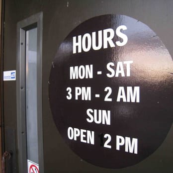 Hope and Anchor - Hours as of October 2009 - Bars Near Me - El Paso, Texas