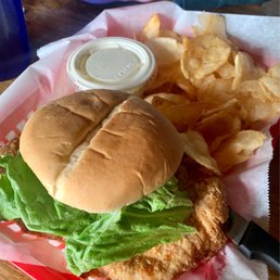 Wood Chips + Center Cut Breaded Tenderloin Wood Chips + Center Cut Breaded Tenderloin