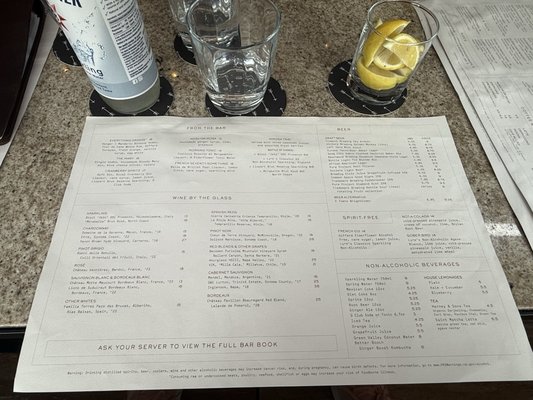 Menu photo 2 Saint & Second Long Beach, CA