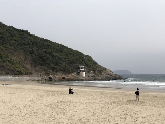 Big Wave Bay Beach by null