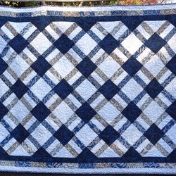 Cloud 9 Longarm Quilting - Blue-Cream Batiks 2020