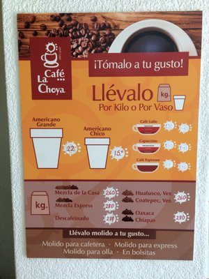 Menu photo 2 Cafe La Choya La Paz, BCS
