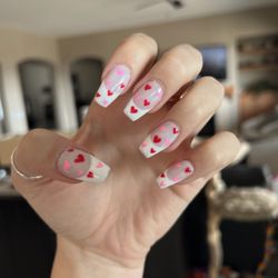Friendly Nails & Spa - Valentines Nails by Pam