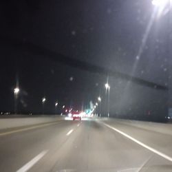 Monitor-Merrimac Memorial Bridge-Tunnel - Night time on the bridge...