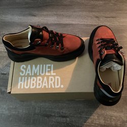 Bodell's Shoes - *SAMUEL HUBBARD - Performance Walker Mens Shoe. *COLOR- Rust Low Top