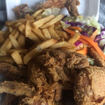 Lawndale Fish Market - I took a bad pic but these wings and fries are bomb!!! - Chinese Near Me - Houston, Texas Lawndale Fish Market - I took a bad pic but these wings and fries are bomb!!! - Chinese Near Me - Houston, Texas