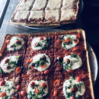 Italian Delite - Margarita, Sicilian, and tomato pie slices - Italian Near Me - Broomall, Pennsylvania Italian Delite - Margarita, Sicilian, and tomato pie slices - Italian Near Me - Broomall, Pennsylvania