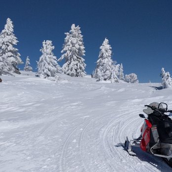 Snowmobile Adventures - One of our scenic view points we stopped at - Ski Resorts Near Me - Mammoth Lakes, California
