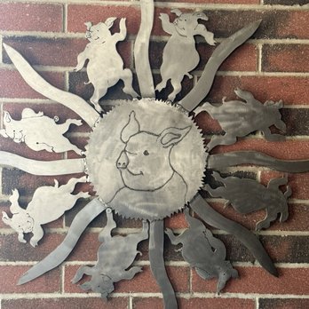 Rosedale Barbeque - Pig art sun - Barbeque Near Me - Kansas City, Kansas
