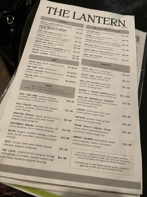 Menu photo 3 The Lantern Ridgefield, CT