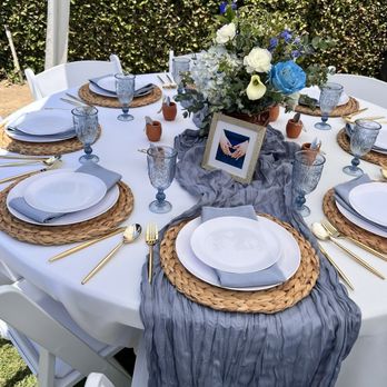 Remember Me Party - Tables - Party Equipment Rentals Near Me