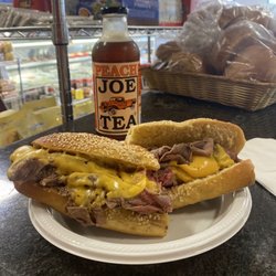 A & S Salumeria - Roast beef and cheese sandwich