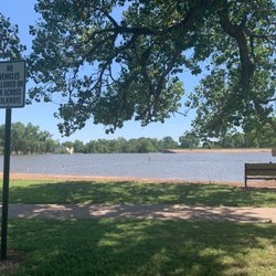 Anthony Lake - The lake and trees and a bench to sit on.