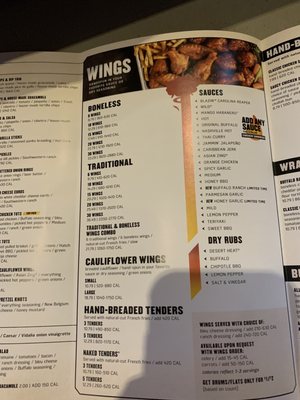Menu photo 3 Buffalo Wild Wings Saint Joseph, MI
