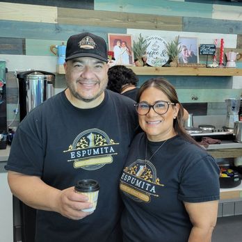 Espumita Cuban Coffee - Alfred and Yvette, the owners! - Coffee & Tea Near Me - Riverside, California Espumita Cuban Coffee - Alfred and Yvette, the owners! - Coffee & Tea Near Me - Riverside, California