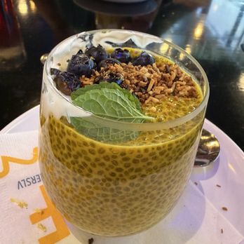 Makers & Finders - Coconut Turmeric Chia Pudding - Breakfast & Brunch Near Me - Henderson, Nevada Makers & Finders - Coconut Turmeric Chia Pudding - Breakfast & Brunch Near Me - Henderson, Nevada