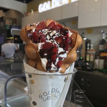 Golden Bubbles - Waffles Near Me - Toronto, Ontario