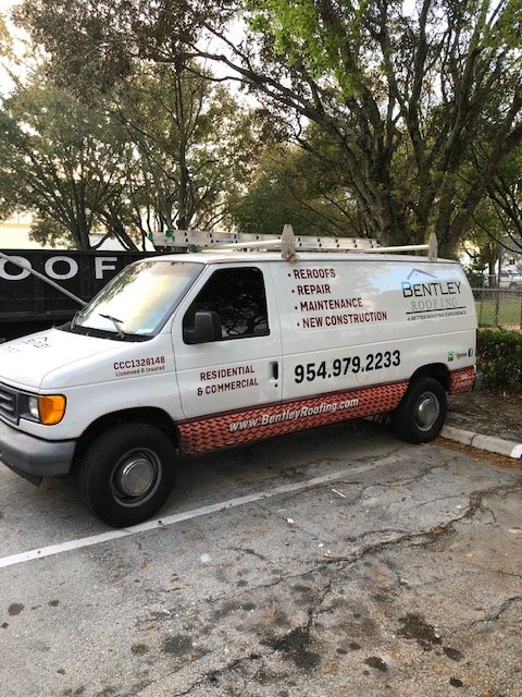 Slide of Bentley Roofing