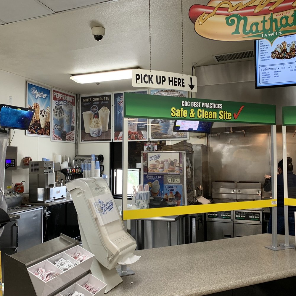 Fosters Freeze - the inside of a fast food restaurant - Burgers Near Me - Chiriaco Summit, California Fosters Freeze - the inside of a fast food restaurant - Burgers Near Me - Chiriaco Summit, California