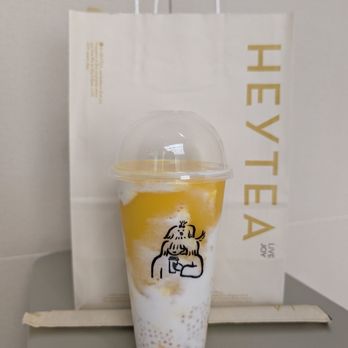 Heytea - coconut mango boom - Bubble Tea Near Me - Daly City, California Heytea - coconut mango boom - Bubble Tea Near Me - Daly City, California