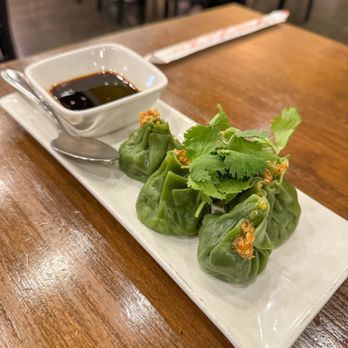Titaya's Thai Cuisine - Spinach Dumplings ($7.50) - Thai Near Me - Austin, Texas Titaya's Thai Cuisine - Spinach Dumplings ($7.50) - Thai Near Me - Austin, Texas
