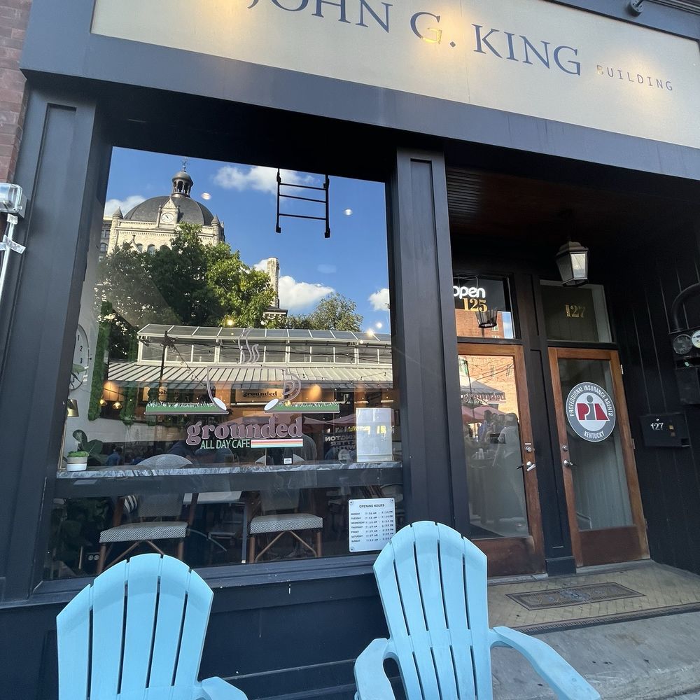 Grounded All Day Cafe - Outside - Coffee & Tea Near Me - Lexington, Kentucky