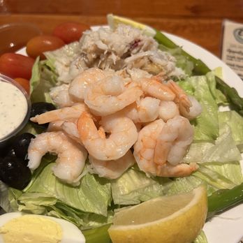 Olympia Oyster House - Louis combo salad - Seafood Near Me - Olympia, Washington Olympia Oyster House - Louis combo salad - Seafood Near Me - Olympia, Washington