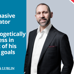 Whitten & Lublin - A Persuasive Negotiator, Unapologetically Relentless ‍Marc's bold and persuasive approach ensures clients' goals are achieved.