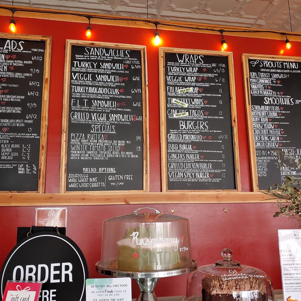 Ginger's Garden Cafe - Menu - Live/Raw Food Near Me - Springville, Utah Ginger's Garden Cafe - Menu - Live/Raw Food Near Me - Springville, Utah